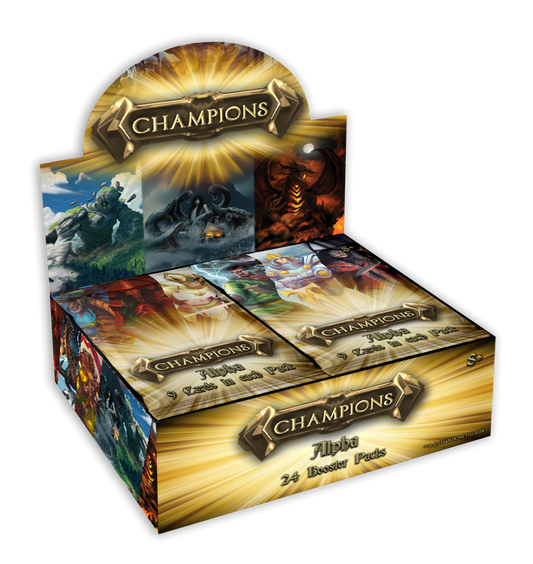 Champions TCG Booster Display